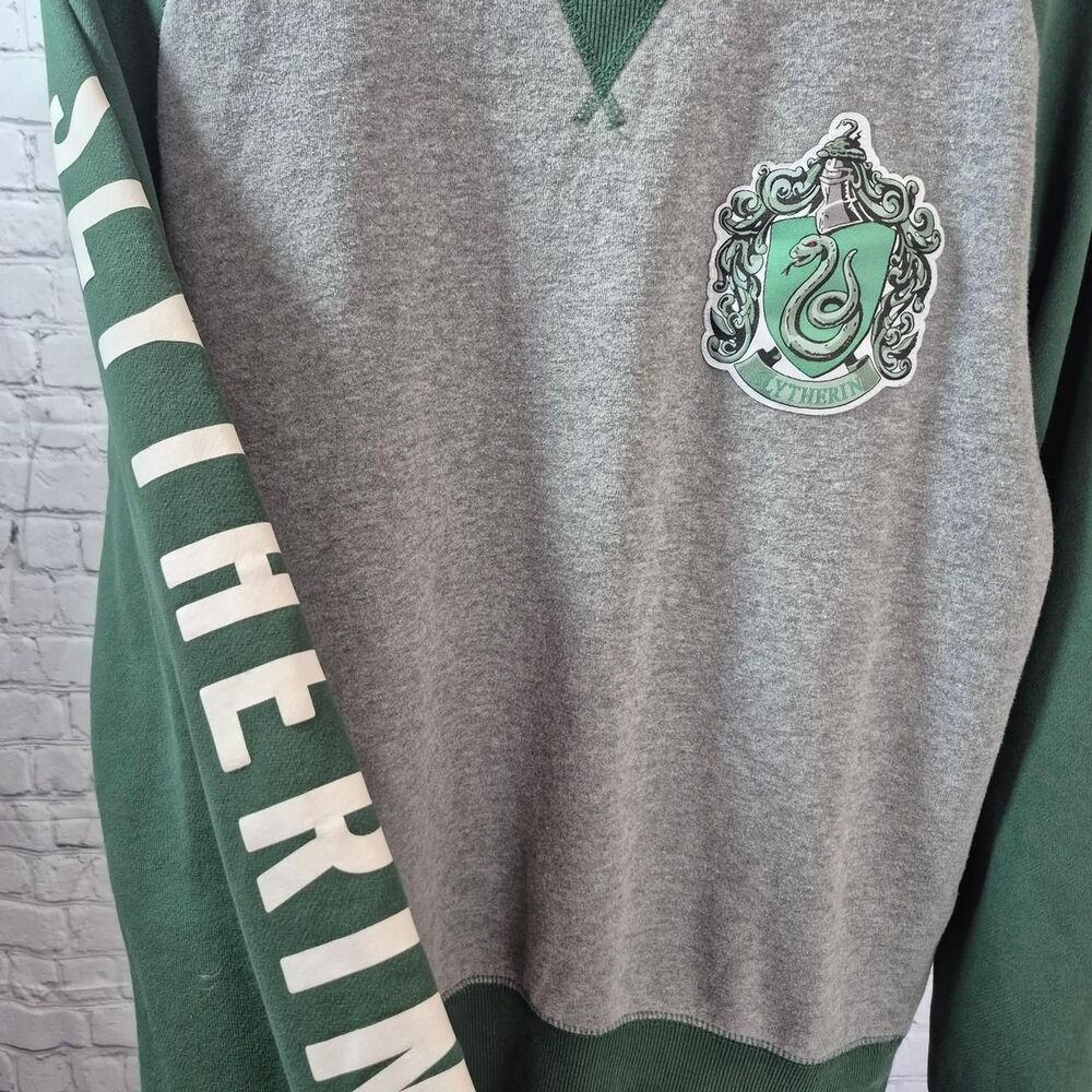 Harry-potter Women's Green and Grey Sweatshirt - Picture 4 of 8